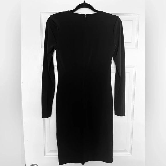 🆕 Michael Kors Black Knotted Dress - Picture 3 of 5